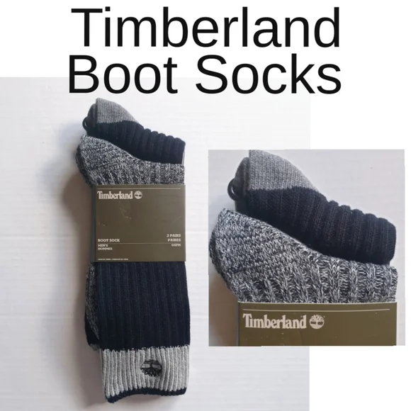 Timberland | Underwear & Socks | Timberland Mens 2 Pack Of Boot Socks In Black And Grey | Poshmark Timberland | Underwear & Socks | Timberland Mens 2 Pack Of Boot Socks In Black And Grey | Poshmark